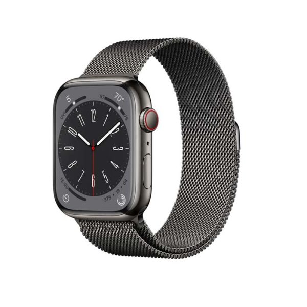 apple watch S8-Graphite Stainless
